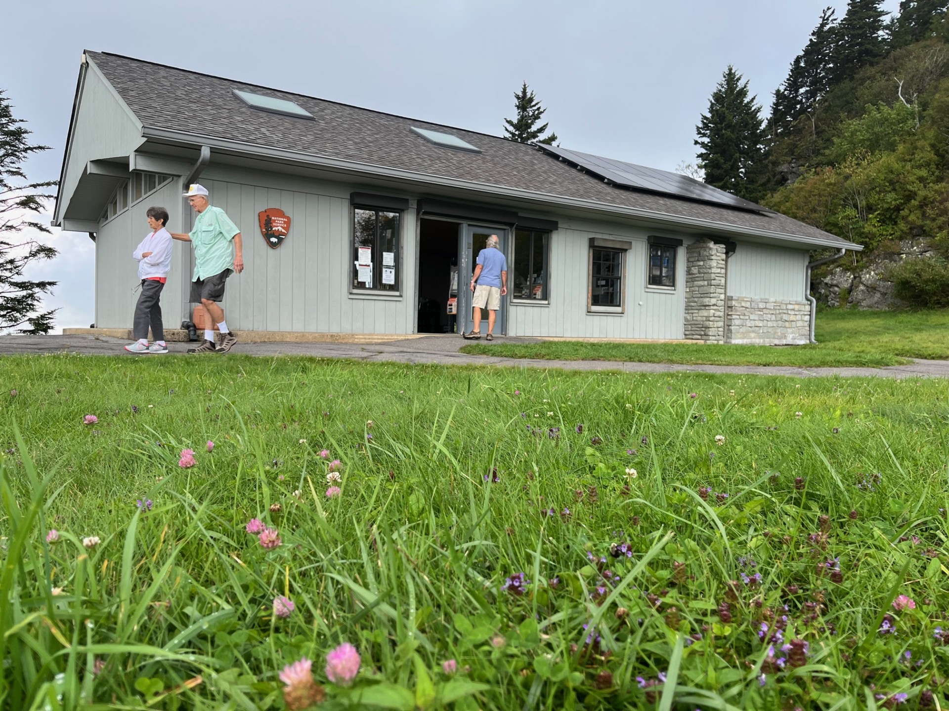 Waterrock Knob Visitor Center on the Blue Ridge Parkway